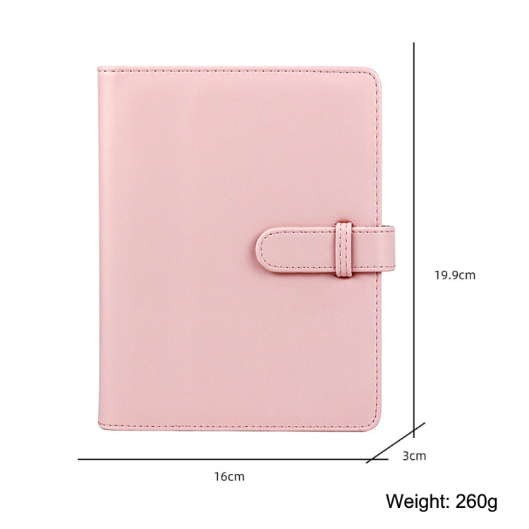 Album ảnh da PU 3 inch CAIUL, sách kỷ niệm bộ sưu tập ảnh, màu hồng anh đào, tím đinh hương, xanh Qingkong