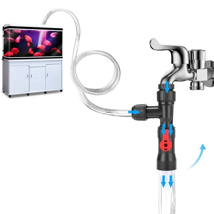 Máy Bơm Thay Nước Bể Cá GYHS-03 Kiểu Vòi Nước, GYHS-03