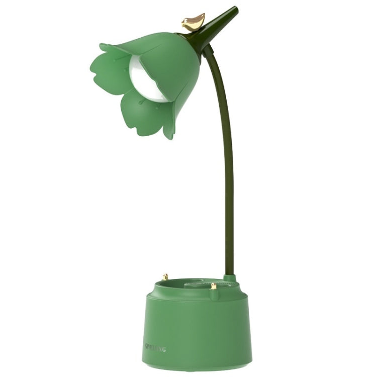 Đèn bàn LED gập được, giá đỡ bút cảm ứng, đèn ngủ