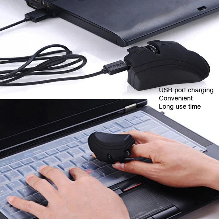 Chuột Bluetooth GM306e Kiểu Ngón Tay Lười, Sạc Cho Điện Thoại Máy Tính Bảng Laptop, Chuột Đa Năng GM306e Bluetooth