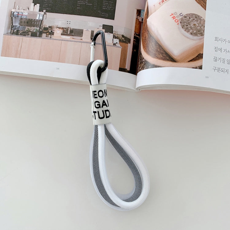 5 chiếc dây đeo điện thoại phát quang, dây đeo cổ tay điện thoại, màu trắng xanh, đen trắng, cam xanh, trắng đỏ, cam vàng, xanh lá, xanh đậm, trắng tím