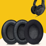 2 cái ống bọc tai nghe bằng mút thoáng khí cho Sennheiser HD200 Pro, đặc điểm: nhăn, nhung, protein