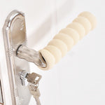 2 chiếc ốp tay nắm cửa phòng ngủ chống tĩnh điện và va đập, kích thước 13.5x3.5cm