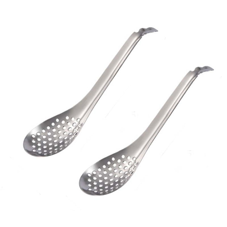 2 cái muỗng nấu ăn phân tử và rổ nhỏ đựng trứng cá bằng thép không gỉ 304, Màu thật, Vàng, Vàng hồng, Nhiều màu, Đen