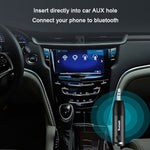 Bộ thu âm thanh AUX Bluetooth 5.0 011, cổng 3.5mm cho dàn âm thanh xe hơi, màu đen 011