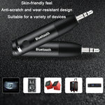 Bộ thu âm thanh AUX Bluetooth 5.0 011, cổng 3.5mm cho dàn âm thanh xe hơi, màu đen 011