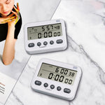 Bộ hẹn giờ kỹ thuật số YS-218 đếm ngược tích cực 99 giờ, Kiểu:, Không rung, Có rung