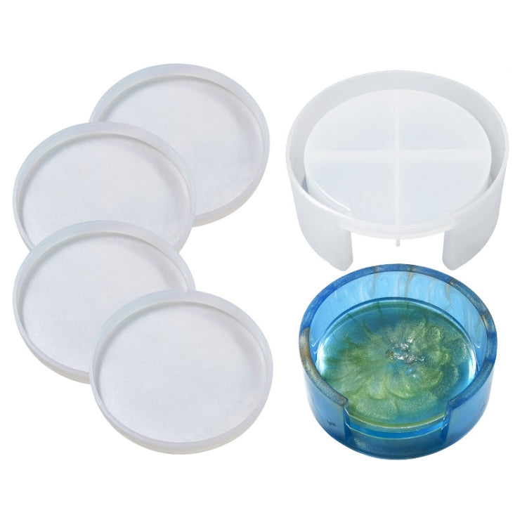 Khuôn silicone hộp lưu trữ epoxy pha lê tự làm, bộ hộp lót tròn, lót tròn DJ-100, hộp lót tròn DJ-98, bộ hộp lót vuông, lót vuông DJ-99, lót vuông DJ-97, 10 cái/bộ, 12 cái/bộ