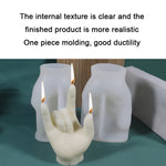 Khuôn silicone nến thơm hình bàn tay tự làm, BH-152, BH-153, BH-154, BH-155, SX-LZ-332, SX-LZ-331