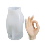 Khuôn silicone nến thơm hình bàn tay tự làm, BH-152, BH-153, BH-154, BH-155, SX-LZ-332, SX-LZ-331