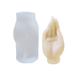 Khuôn silicone nến thơm hình bàn tay tự làm, BH-152, BH-153, BH-154, BH-155, SX-LZ-332, SX-LZ-331