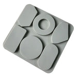 Khuôn silicone DIY thạch cao liệu pháp hương thơm, khuôn silicone DIY liệu pháp hương thơm