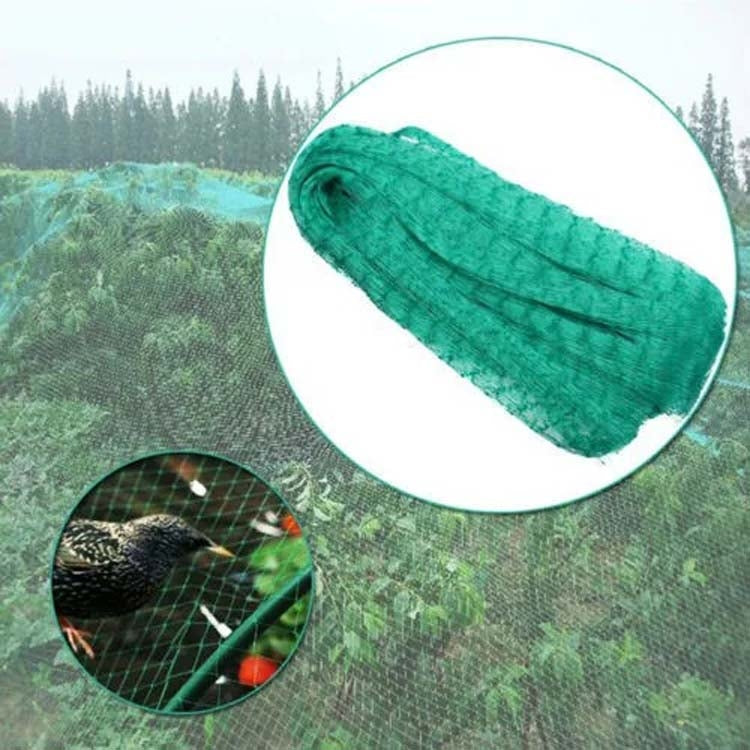 Lưới chống chim bảo vệ cây trồng trong vườn, 2Mx10M, 4Mx5M, 4Mx10M, 4Mx12M, 5Mx10M, 5Mx20M, 4Mx15M