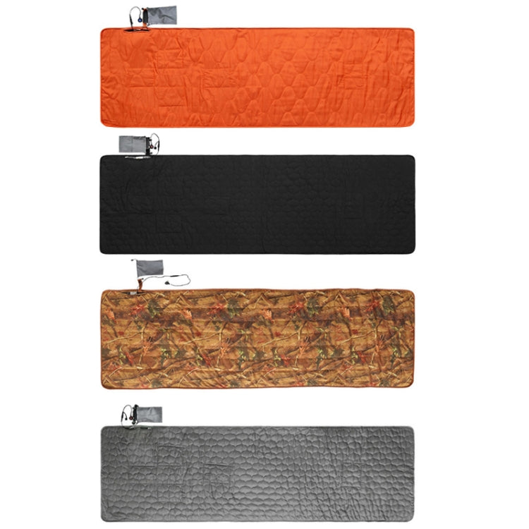 Winter Outdoor Camping Smart Portable Heating Sleeping Pad, 198x61cm Orange, 198x61cm Black, 198x61cm Gray