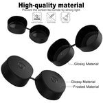 VR Silicone Eye Mask+Lens Protective Cover+Joystick Hat, For Meta Quest 2, Eye Mask+Lens Protective Cover+Joystick Hat (Pink), Eye Mask+Lens Protective Cover+Joystick Hat (Black), Eye Mask+Lens Protective Cover+Joystick Hat (White)