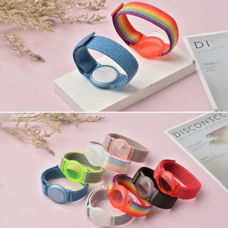 Dây Đeo Cổ Tay Bảo Vệ Bằng Nylon Cho Trẻ Em và Người Lớn Dùng Cho AirTag Thế Hệ 2 / AirTag Thế Hệ 1, 220mm, 170mm