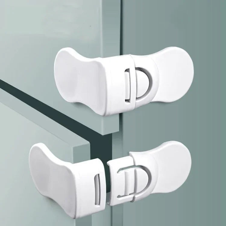 10 cái khóa an toàn cho trẻ em chống kẹp tay, khóa bảo vệ góc vuông