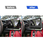 For Chevrolet Corvette C8 Left-Hand Drive Central Control Screen Frame Sticker, Left-Hand Drive