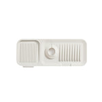 Thảm thoát nước silicone vòi nước, thảm chống bắn bồn rửa bát, thảm xà phòng chống trượt, kích thước lớn, rất lớn