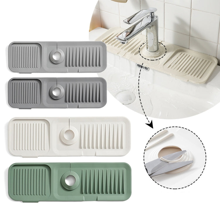 Thảm thoát nước silicone vòi nước, thảm chống bắn bồn rửa bát, thảm xà phòng chống trượt, kích thước lớn, rất lớn