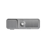 Thảm thoát nước silicone vòi nước, thảm chống bắn bồn rửa bát, thảm xà phòng chống trượt, kích thước lớn, rất lớn