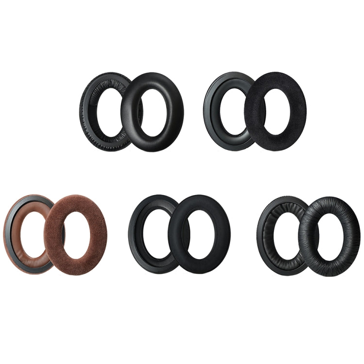 2 cái vỏ mút tai nghe cho Sennheiser PXC450/PXC350/PC350, Thông số:, Protein, Nhung đen, Nhung nâu, Da mờ, Da nhăn