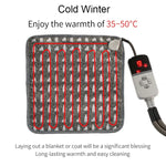 Đệm Sưởi Thú Cưng Điều Chỉnh Nhiệt Độ Nhiều Cấp Độ CW45 45x45cm, Thông số:, Phích cắm US, Phích cắm UK, Phích cắm EU