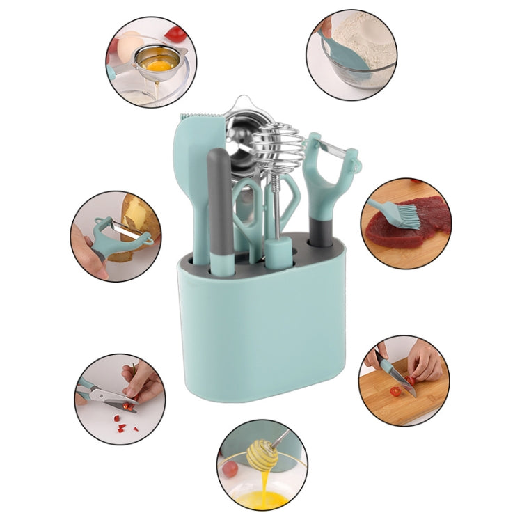 Bộ dụng cụ gọt vỏ bằng thép không gỉ có giá đựng, bộ 5 cái, bộ 6 cái, bộ 8 cái