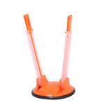 Giá đỡ túi Baggy cho chuẩn bị thực phẩm, giá đỡ túi nhựa đông lạnh Ziplock, màu xanh lá, xanh dương, cam