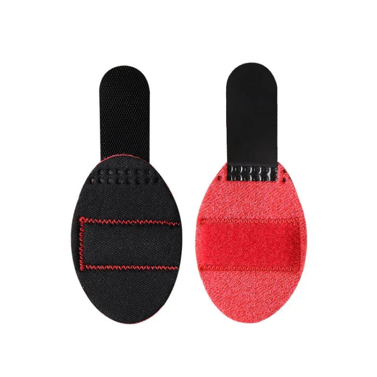 2 PCS Finger Straps Postoperative Rehabilitation Finger Protectors, Red, Blue, Black, Skin Color