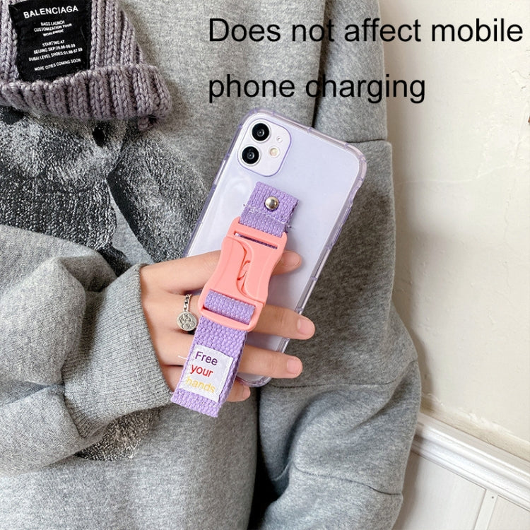 2 chiếc dây đeo điện thoại đeo chéo điều chỉnh được cho túi đựng điện thoại, màu cam, đỏ, xanh, tím