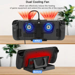 Quạt làm mát cho Steam Deck/Switch/OLED kèm giá đỡ JYS, JYS-SD006