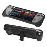 Ốp TPU cầm tay cho Steam Deck kèm sticker nút Touchpad JYS, Ốp TPU + Sticker nút Touchpad