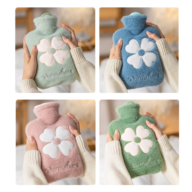 Túi nước nóng mini hình thú nhồi bông hoạt hình, 500ML màu hồng, 500ML màu xanh, 1000ML màu xanh, 1000ML màu xanh lá, 1000ML màu xanh bạc hà, 1000ML màu vàng lồng, 1000ML màu xanh lồng