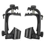 2 Cái Kẹp Điều Chỉnh Gắn Viền Trống Chống Rung Kẹp Micro, M00661
