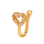 Kẹp mũi hình chữ U bằng đồng khảm đá Zircon trang trí mũi, Màu sắc: G-189 Bạc, G-364 Vàng, G-365 Bạc, G-247 Vàng, G-248 Bạc, G-251 Vàng, G-252 Bạc, G-253 Vàng, G-254 Bạc, G-235 Vàng, G-236 Bạc, G-231 Vàng, G-232 Bạc, G-249 Vàng