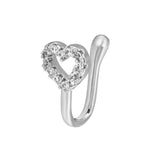 Kẹp mũi hình chữ U bằng đồng khảm đá Zircon trang trí mũi, Màu sắc: G-189 Bạc, G-364 Vàng, G-365 Bạc, G-247 Vàng, G-248 Bạc, G-251 Vàng, G-252 Bạc, G-253 Vàng, G-254 Bạc, G-235 Vàng, G-236 Bạc, G-231 Vàng, G-232 Bạc, G-249 Vàng