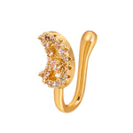 Kẹp mũi hình chữ U bằng đồng khảm đá Zircon trang trí mũi, Màu sắc: G-189 Bạc, G-364 Vàng, G-365 Bạc, G-247 Vàng, G-248 Bạc, G-251 Vàng, G-252 Bạc, G-253 Vàng, G-254 Bạc, G-235 Vàng, G-236 Bạc, G-231 Vàng, G-232 Bạc, G-249 Vàng