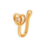 Kẹp mũi hình chữ U bằng đồng khảm đá Zircon trang trí mũi, Màu sắc: G-189 Bạc, G-364 Vàng, G-365 Bạc, G-247 Vàng, G-248 Bạc, G-251 Vàng, G-252 Bạc, G-253 Vàng, G-254 Bạc, G-235 Vàng, G-236 Bạc, G-231 Vàng, G-232 Bạc, G-249 Vàng
