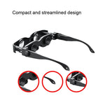 Ống nhòm câu cá DM0125 3X kính loại có thể điều chỉnh tiêu cự, bìa cứng, có kính phân cực xám, kính phân cực vàng, kính phân cực đỏ, kính phân cực xám + vàng, kính phân cực ba màu