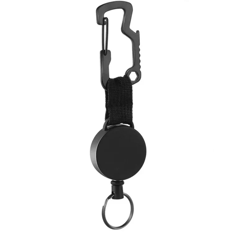 Móc khóa D inox đa năng ngoài trời mở nắp chai, TZ-001