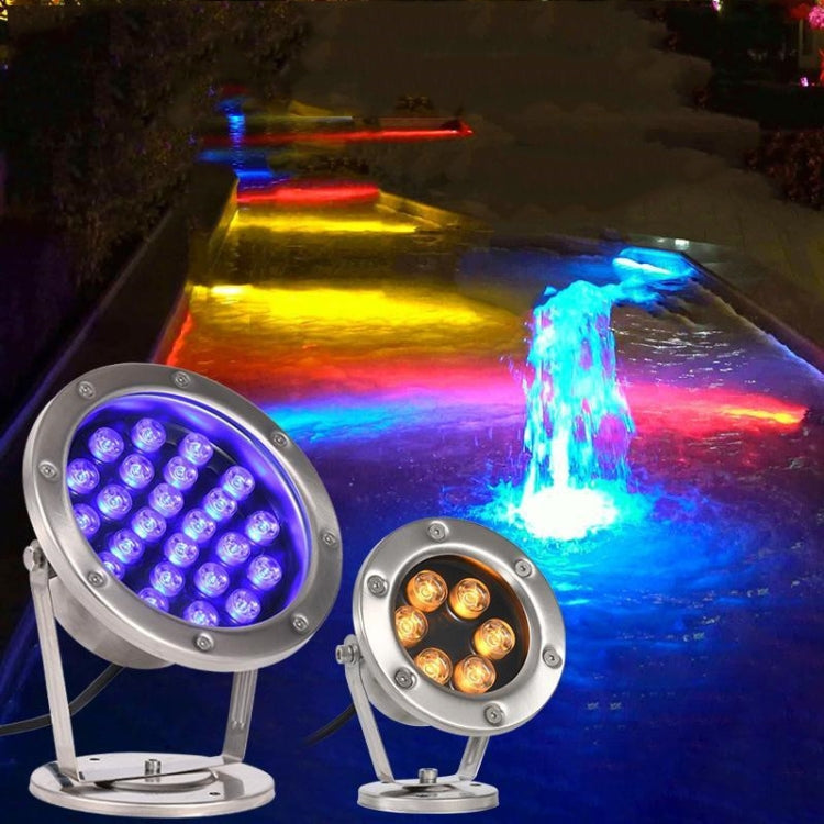 Đèn LED dưới nước cho hồ bơi, ao cá, đài phun nước, đèn cảnh quan chống nước, 36W