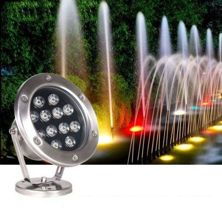 Đèn LED dưới nước cho hồ bơi, ao cá, đài phun nước, đèn cảnh quan chống nước, 36W