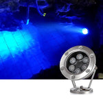 Đèn LED dưới nước cho hồ bơi, ao cá, đài phun nước, đèn cảnh quan chống nước, 36W