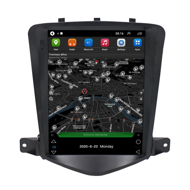 Máy tích hợp dẫn đường 9,7 inch cho Chevrolet Cruze, Kiểu dáng:, Tiêu chuẩn, Tiêu chuẩn+4 Camera ánh sáng, Tiêu chuẩn+8 Camera ánh sáng, Tiêu chuẩn+12 Camera ánh sáng