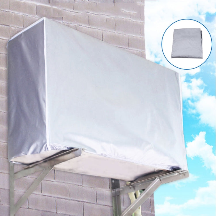 Bọc máy điều hòa ngoài trời chống nước, chống bụi, chống mưa, kích thước: S 80 x 28 x 54cm, M 86 x 30 x 56cm, L 95 x 40 x 73cm, XL 100 x 41 x 80cm