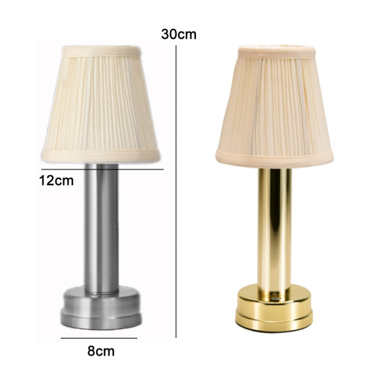 Đèn ngủ nhỏ LED tạo không khí sạc USB, Bạc, Vàng