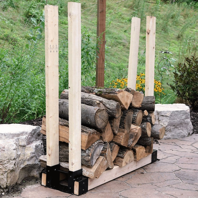 Giá gỗ củi chịu lực dùng trong nhà và ngoài trời, giá lưu trữ gỗ