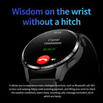 Đồng hồ gọi Bluetooth UM93Pro 1.28 inch theo dõi nhịp tim/oxy trong máu có chức năng NFC