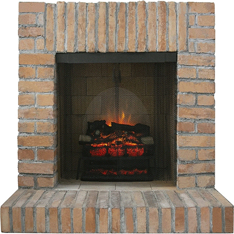 Màn lưới kim loại cho lò sưởi ngăn tia lửa bay ra ngoài, kích thước 61x45.7cm